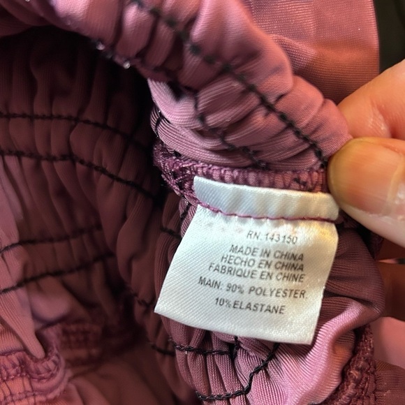 CHLOE Oliver NWT Velvet Ruffle Tank Dress Layers Smocking Size Small Stretch - Picture 11 of 11